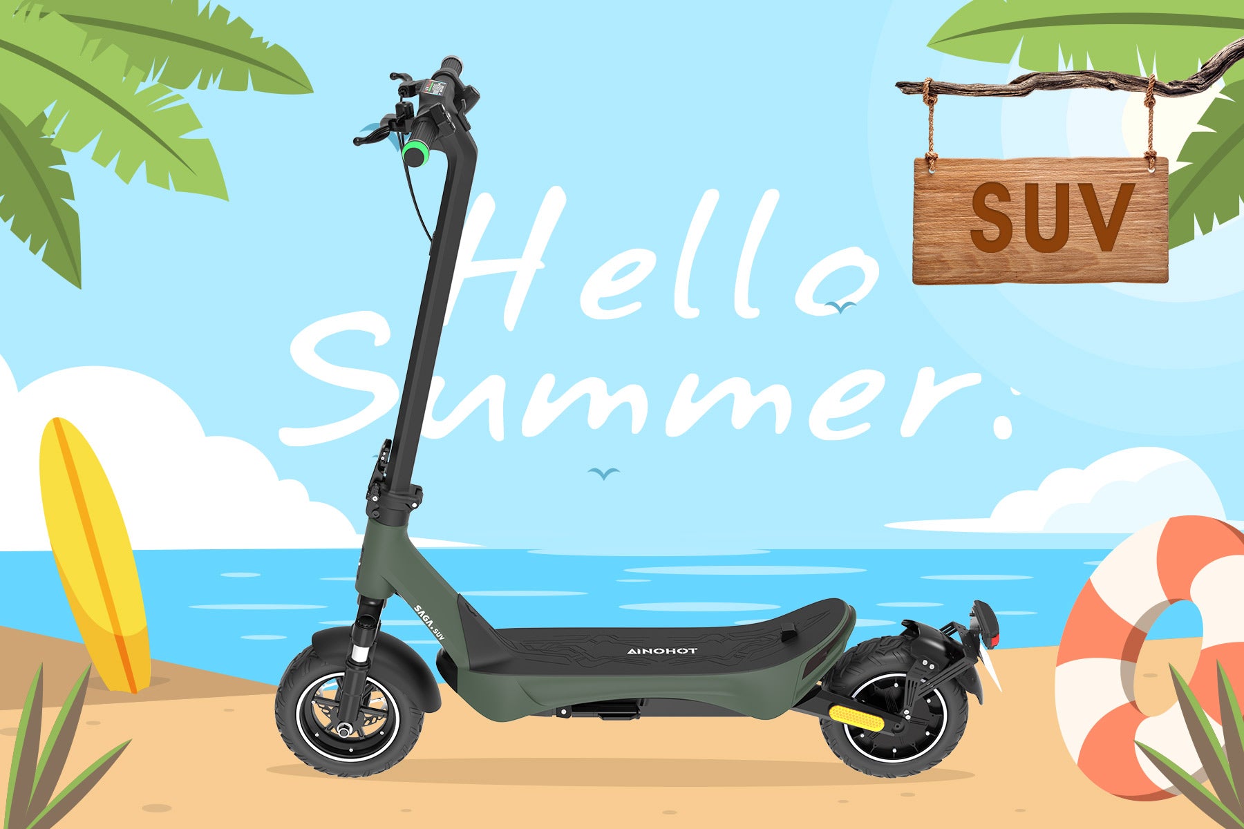 夏季セール2026】AINOHOT電動バイク・電動スクーター限定特価｜期間
