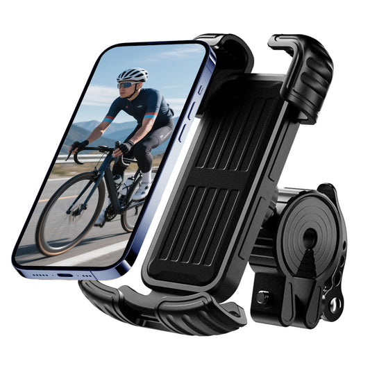 自転車 スマホホルダー バイク 携帯ホルダー【360度回転 落ちない】