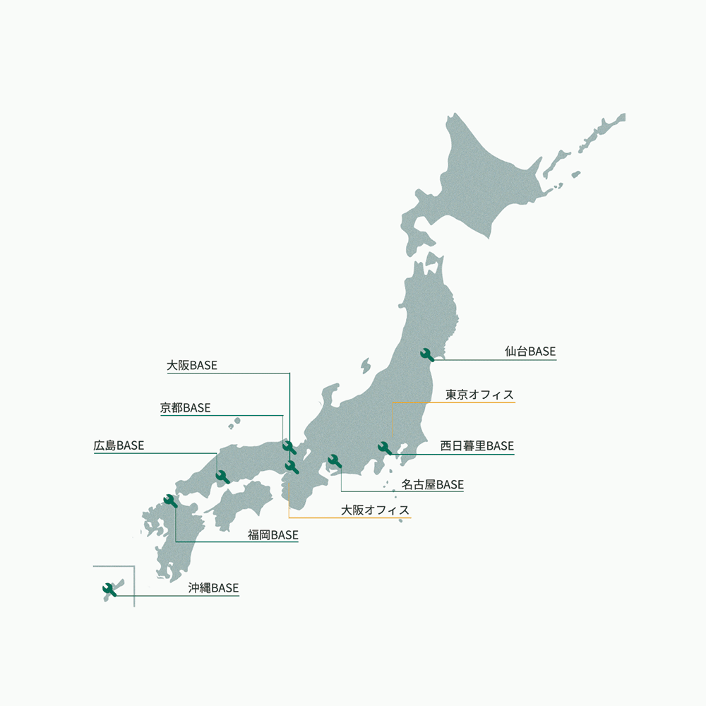 AINOHOT 完備なアフターサポート体制