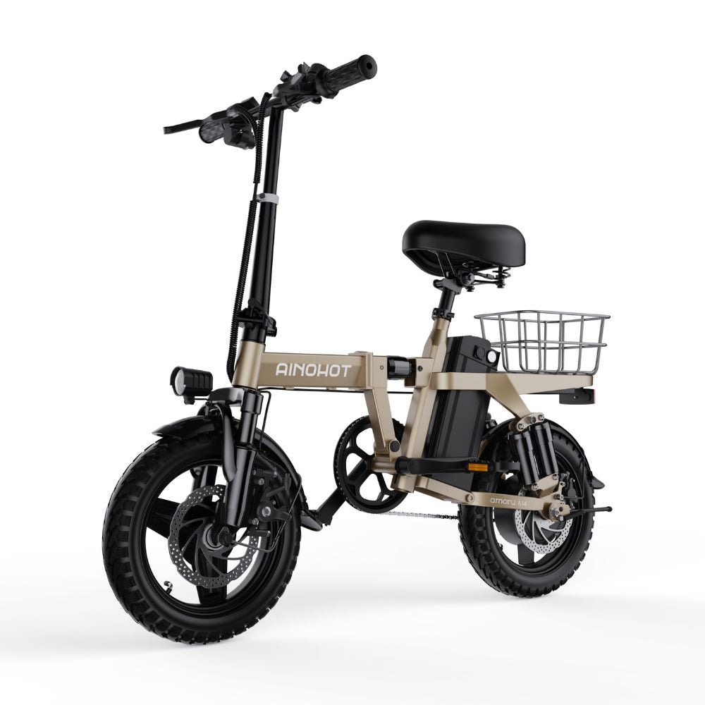 AINOHOT amoru A14｜折りたたみ電動アシスト自転車 14インチ 航続距離