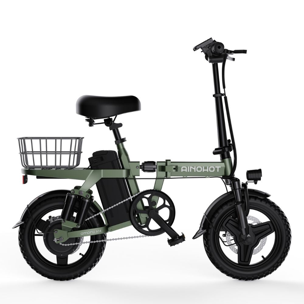 AINOHOT amoru A14｜折りたたみ電動アシスト自転車 14インチ 航続距離