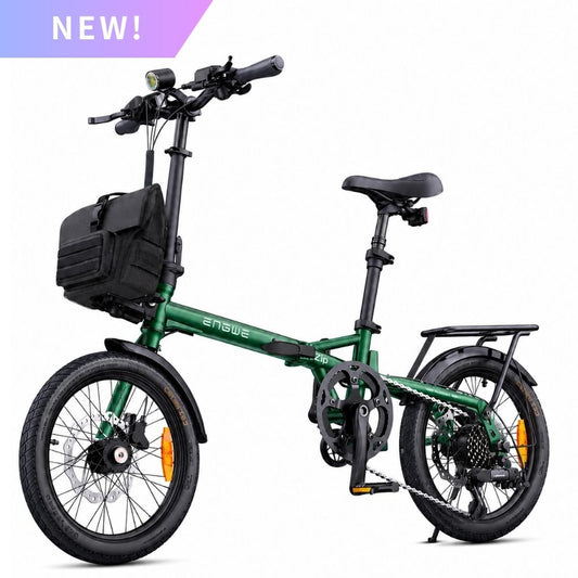 engwe ZIP 自転車 折りたたみ 自転車 耐荷重 120kg AINOHOT 100キロでも乗れる自転車