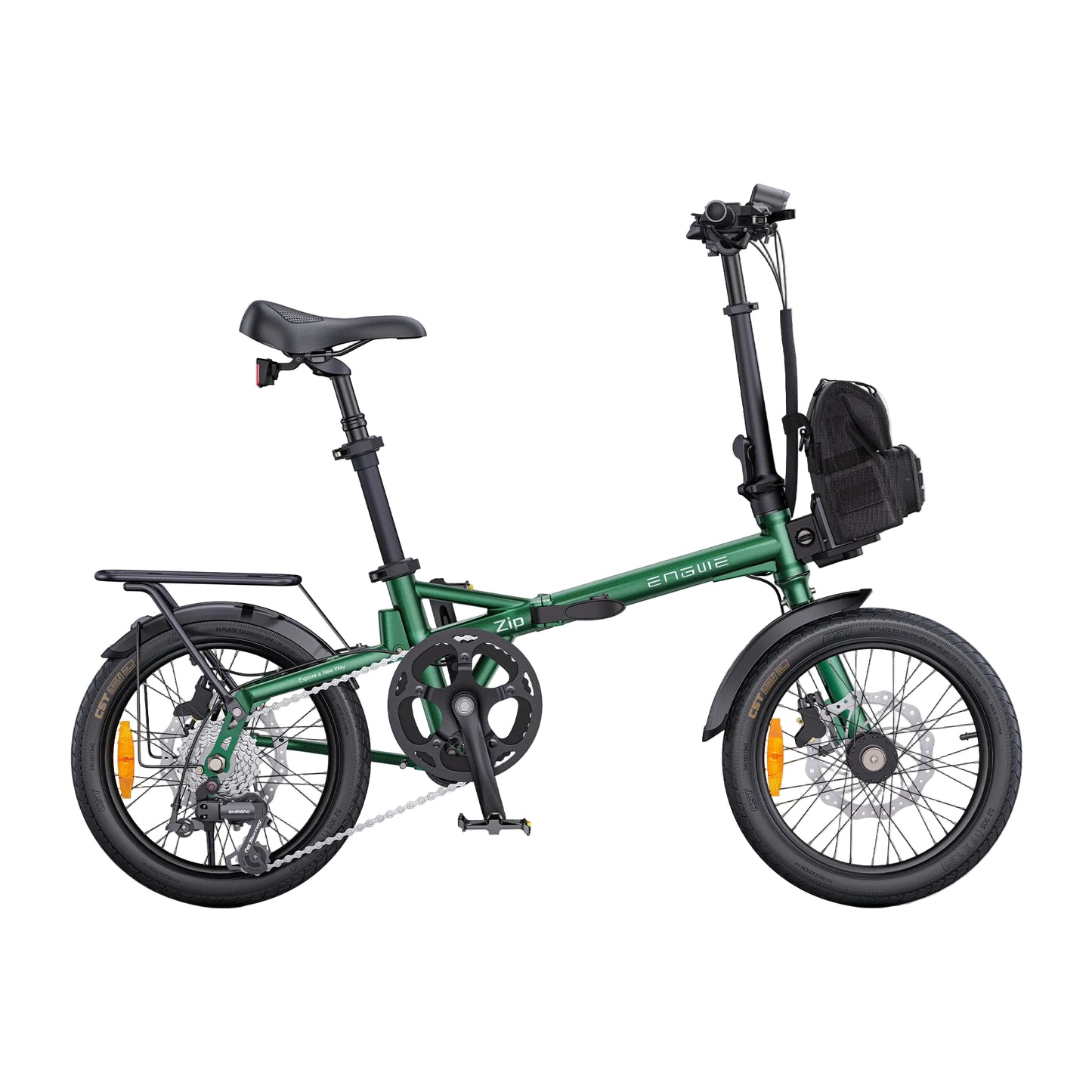 AINOHOT 折りたたみ電動アシスト自転車 ENGWE ZIP 公式サイト green