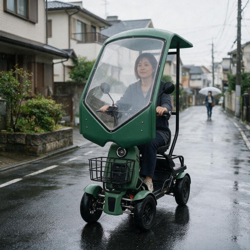 雨の日も安心