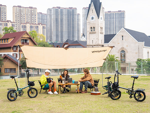 engwe ZIP 自転車 折りたたみ 自転車 夏の旅行
